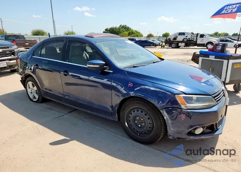 2012 Volkswagen Jetta Tdi из США, поврежденный, VIN 3VWLL7AJ9CM088582